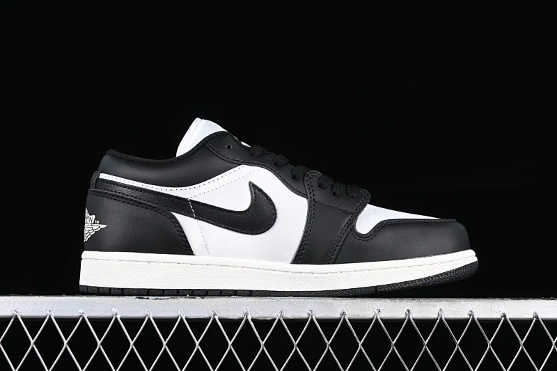 All categories Air Jordan Jordan series basketball shoes Air Jordan 1 Low Z version Air Jordan 1 Low "Vintage Panda" AJ1 Joe 1 silk black and white panda low-top basketball shoes FB9893-101